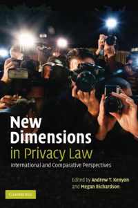 New Dimensions in Privacy Law