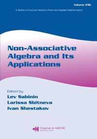 Non-Associative Algebra and Its Applications