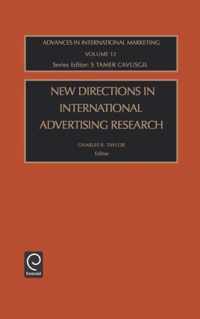 New Directions In International Advertis