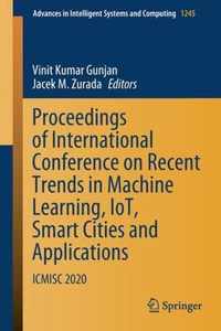 Proceedings of International Conference on Recent Trends in Machine Learning Io