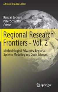 Regional Research Frontiers Vol 2