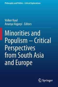 Minorities and Populism Critical Perspectives from South Asia and Europe
