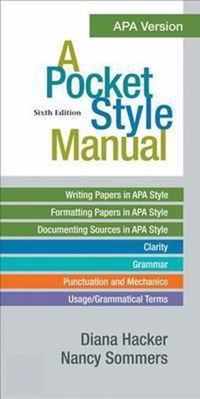 A Pocket Style Manual, APA Version