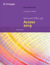 New Perspectives Microsoftoffice 365 & Access2019 Comprehensive