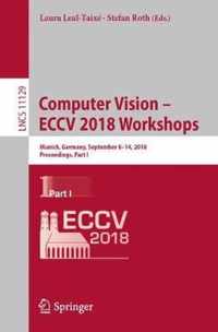 Computer Vision - ECCV 2018 Workshops