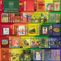 Adult Jigsaw Puzzle Bodleian Libraries: Rainbow Bookshelves