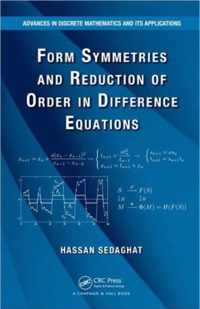 Form Symmetries and Reduction of Order in Difference Equations