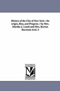 History of the City of New York