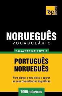 Vocabulário Português-Norueguês - 7000 palavras mais úteis