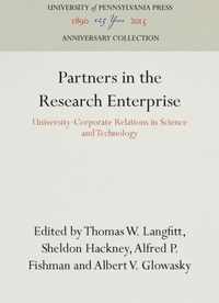 Partners in the Research Enterprise