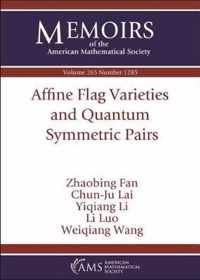 Affine Flag Varieties and Quantum Symmetric Pairs