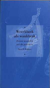 Weerklank als wanklank