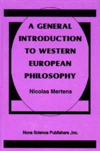 General Introduction to Western European Philosophy