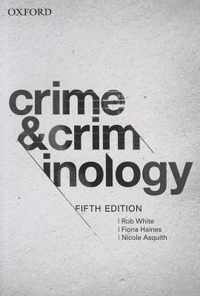 Crime and Criminology 5e