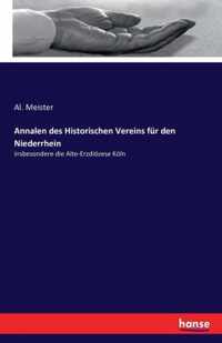 Annalen des Historischen Vereins fur den Niederrhein