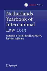 Netherlands Yearbook of International Law 2019: Yearbooks in International Law