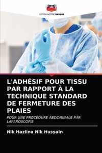 L'Adhesif Pour Tissu Par Rapport A La Technique Standard de Fermeture Des Plaies