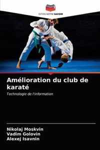 Amelioration du club de karate