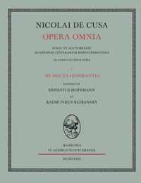 Nicolai de Cusa Opera omnia / Nicolai de Cusa Opera omnia. Volumen I.