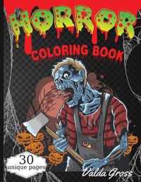 Horror Coloring Book