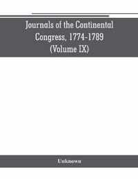 Journals of the Continental Congress, 1774-1789 (Volume IX)