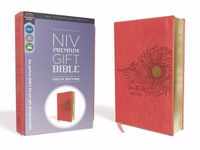 NIV, Premium Gift Bible, Youth Edition, Leathersoft, Coral, Red Letter, Comfort Print