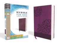 NIV, Bible for Kids, Leathersoft, Purple, Red Letter, Comfort Print