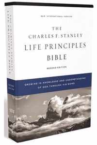 NIV, Charles F. Stanley Life Principles Bible, 2nd Edition, Hardcover, Comfort Print