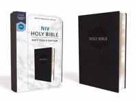 NIV, Holy Bible, Soft Touch Edition, Leathersoft, Black, Comfort Print