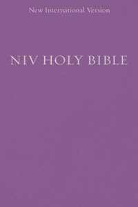 NIV, Holy Bible, Compact, Paperback, Purple