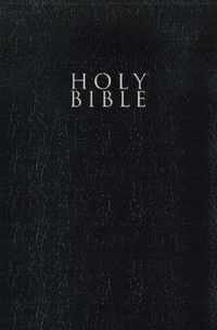 NIV, Gift and Award Bible, Leather-Look, Black, Red Letter, Comfort Print