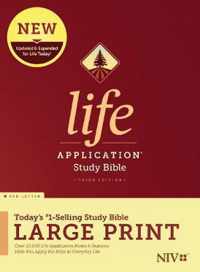 NIV Life Application Study Bible, Third Edition, Large Print