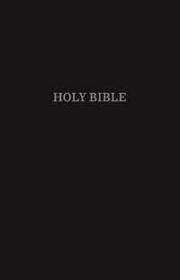 NIV, Reference Bible, Giant Print, Leather-Look, Black, Red Letter, Thumb Indexed, Comfort Print