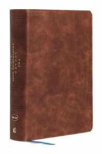 NKJV, Lucado Encouraging Word Bible, Leathersoft, Brown, Comfort Print