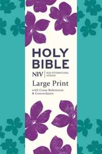 NIV Large Print Single-Column Deluxe Reference Bible