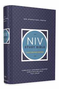 NIV Study Bible, Fully Revised Edition, Hardcover, Red Letter, Comfort Print