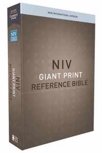 NIV, Reference Bible, Giant Print, Paperback, Red Letter, Comfort Print