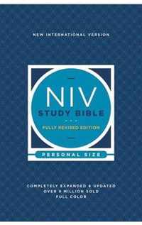 NIV Study Bible, Fully Revised Edition, Personal Size, Paperback, Red Letter, Comfort Print