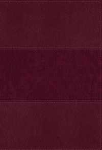 NIV Study Bible, Fully Revised Edition, Large Print, Leathersoft, Burgundy, Red Letter, Thumb Indexed, Comfort Print