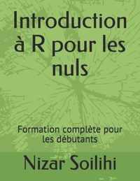 Introduction a R pour les nuls