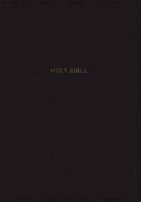 NKJV, Journal the Word Bible, Leathersoft, Black, Red Letter, Comfort Print