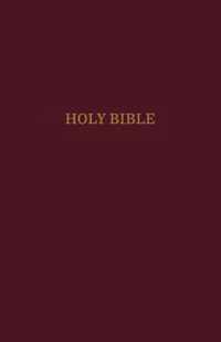 NIV, Reference Bible, Giant Print, Leather-Look, Burgundy, Red Letter, Thumb Indexed, Comfort Print