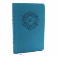 NKJV, Value Thinline Bible, Large Print, Leathersoft, Blue, Red Letter Edition, Comfort Print