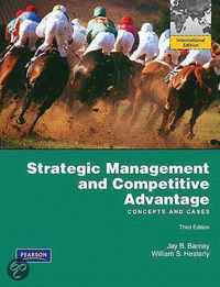 Strategic Management And Competitive Advantage