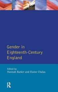 Gender in Eighteenth-Century England