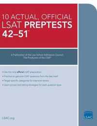 10 Actual 4251, Official LSAT Preptests preptests 4251