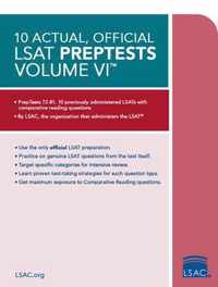 10 Actual, Official LSAT Preptests Volume VI preptests 7281 6