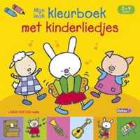 Mijn leuk kleurboek met kinderliedjes 2-4 jaar