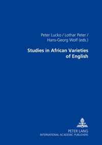 Studies in African Varieties of English