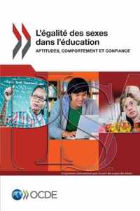 PISA L'egalite des sexes dans l'education